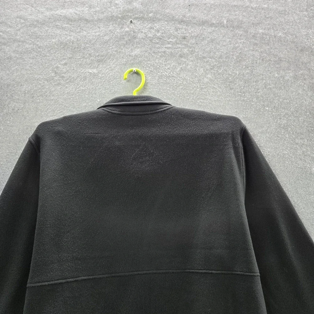 The North Face Men Jacket‎ XXL Black Alpine 100 Embroidered Fleece Logo